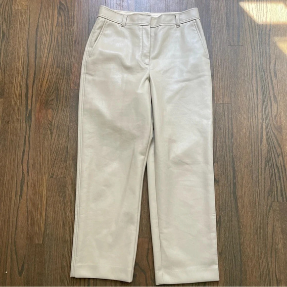 Aritzia Babaton Soft Vegan Leather Pant size 8 - Picture 4 of 10